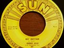 VG ORIGINAL ROCKABILLY 45 / JOHNNY CASH / SUN 241 / GET RHYTHM / WALK THE LINE