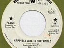PLUS 4 Happiest Girl In The World WARNER BROS. 45 northern soul girls VG++