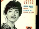 EP 60's LAURA VILLA :*FAIS-MOI DANSER* POLYDOR -62 (LANGUETTE)DEFAUT IMPRIMERIE
