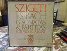 Bach 6 Sonatas and Partitas for Violin Alone Szigeti Vanguard BG 627/9