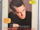 BEETHOVEN 9 SYMPHONIES - HERBERT VON KARAJAN 8 - LP RECORDS