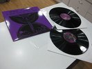 PINK FLOYD 2 LP A DARK SIDE OF THE MOON LIVE RARE PURPLE COVER 16/11/1974 LONDON