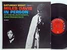 Miles Davis        Saturday night     In Person       6 Eye        NM # 58