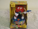 M&M's M&M ROCK STARS Jam RED Guitar Plays MUSIC Lights Motion NEW