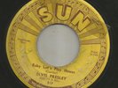 ROCKABILLY -ELVIS PRESLEY-  BABY LETS PLAY HOUSE  - HEAR BOTH -1955 SUN