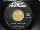 FRANK HAMMAC World Of Pleasure / The Rest Of.. 45rpm Promo Rockabilly HEAR
