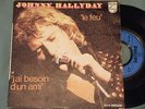 RARE SP 45T JOHNNY HALLYDAY