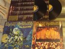 IRON MAIDEN-LIVE AFTER DEATH 2LP WITH BOOK, 1ST PRESS, SUPER NICE PROMO ON COVER