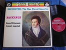 Wilhelm Backhaus/5 Beethoven Piano Concertos/4 LP Box/London CSA 2401/EX+ to M-