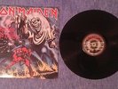 LP acetato vinyl record IRON MAIDEN The number of the beast