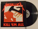 metallica lp kill em all   343612-1  apr  2008 reissue  vg+/m-