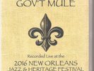GOV`T MULE Live At The 2016 New Orleans Jazz & Heritage Festival 2CD-R Set Live