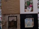 LED ZEPPELIN-THROUGH THE OUT DOOR-PRESENCE-ZOSO-SONG REMAINS THE SAME-VINYL LPs