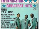 THE IMPRESSIONS Greatest hits ABC (US) U.S. juke box E.P. - with title strips