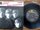 Beatles 4 Track EP All My Loving UK 1963 MONO vinyl 45 Beatles GEP 8891 reissue