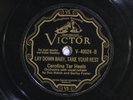 78 RPM -- Carolina Tar Heels, Victor 40024, V+  Country