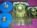 OVERKILL THE ELECTRIC AGE G/F BLUE 2LP 2012 kreator metallica sodom exodus