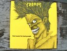 THE CRAMPS BaD MuSiC FoR BaD PeoPLe ViNYL LP 1984 CoMPiLaTioN I.R.S. ReCoRDS