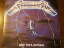 Metallica Ride The Lightning Record-1984-Elektra-603961-Megaforce Records
