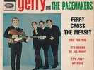 EP GERRY and the PACEMAKERS : FERRY CROSS THE MERSEY + 3  LABEL COLUMBIA