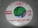 PATTI'S GROOVE - It Won't Last Too Long/Tears Fill The Hours - 60's GARAGE GIRLS