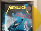 METALLICA 2LP -night of the banging head- POSTER YELLOW COLOR MINT