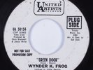 Mod Soul 45 WYNDER K. FROG Green Door UNITED ARTISTS HEAR