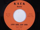 Northern Soul 45 BOBBY JONES Lovin Hard, Livin Good KACK VG++ HEAR