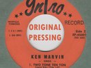 HILLBILLY EP: KEN MARVIN - Two Tone Ten Ton/Uh Huh Honey PLUS 2 - INTRO