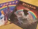 Rainbow - Rising 1976 + Ritchie Blackmores Rainbow 1975 (Oyster label) vinyl LPs