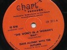 DAVE ALLENBY With The AUTUMN   Rare 1971 Aust Only 7