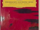 Stockhausen Electronic Music Song of the Youths / Contact Deutsche Grammophon