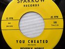 BEVERLY NOBLE Girl Group doo wop 45 WHY MUST I CRY You Cheated MINT- cc2 HEAR