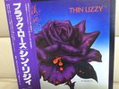 Japan 1st Edition +Obi  THIN LIZZY / BLACK ROSE   RJ 7587 Free Shipping