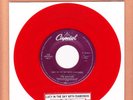 BEATLES - LUCY IN THE SKY WITH DIAMONDS / WHEN I'M 64 LIMITED RED VINYL MINT  96