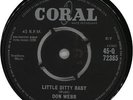 Don Webb Little Ditty Baby UK 7