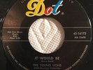 RARE DOO WOP The Young Lions DOT 16172 It Would Be / Little Girl 45 Shiny VG