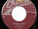 BO DIDDLEY-DIDDLEY DADDY /SHE'S FINE ON CHECKER R&B 45-, HEAR