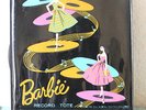 Vintage 1961 Mattel Barbie Black Vinyl 45 RPM Record Tote w/(14) 45 ERA RECORDS