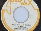 FREDDIE MCKAY - WHEN YOU ARE SMILING - SONO WAX ( ROOTS REGGAE 7 )