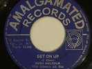 HUGH MALCOLM ( CREATIONS ) - GET ON UP - AMALGAMATED ( RARE ROCKSTEADY 7 )