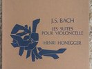Henri HONEGGER / BACH Cello Suites  French VALOIS  CMB 22 3LP BOX NM