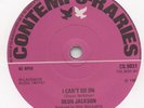 DEON JACKSON-I CAN'T GO ON(2 GREAT SIDES)-CONTEMPO-***NICE COPY***