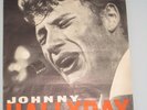superbe affiche original philips JOHNNY HALLYDAY atelier lalande