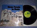 DEEP PURPLE deep purple in rock 1970-EARLY UK PRESS -HARVEST-( GRAMOPHONE)- EX++