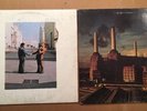 Pink Floyd 2 LP's Records * Wish You Were Here PC-33453 *Animals (promo copy)