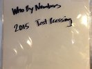Who By Numbers - The WHO rare 2015 Polydor 180g test pressing B002255401