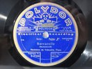 78rpm MADELEINE DE VALMALETE Piano - RARE POLYDOR - RACHMANINOFF MUSSORGSKY