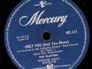 THE PLATTERS  Only you 