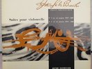 HENRI HONEGGER BACH Suites pour violoncelle seul #1 & #2 LP Valois MB 422